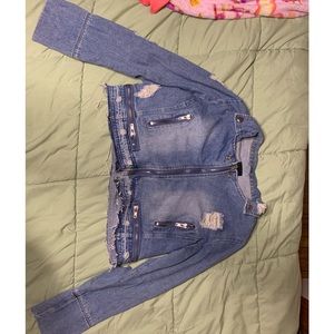 Cropped Jean jacket
